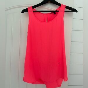 Express Neon Pink Tank Top